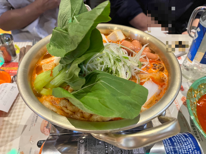마라전골의 모습