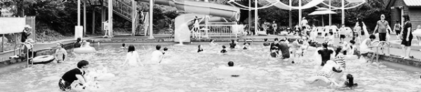 민주지산 자연휴양림 수영장