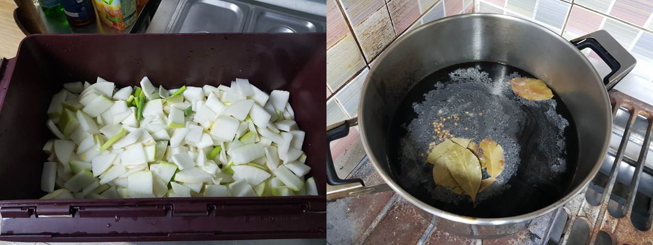  식당 창업_장아찌 담그기와 깍두기 만들기 (스케일업, Scale-up)