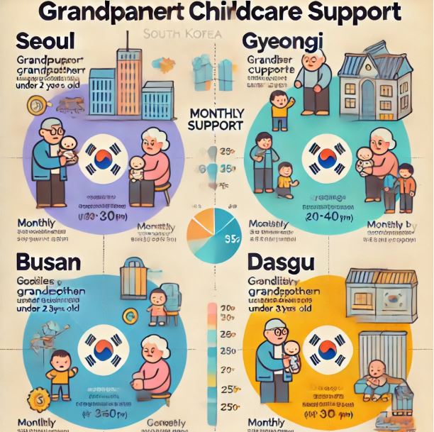 손주돌봄비 지역별 차이 관련사진