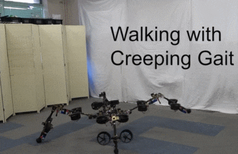 새로운 4족보행 로봇 SPIDAR VIDEO:SPIDAR: SPherIcally vectorable and Distributed rotors assisted Air-ground amphibious quadruped Robot