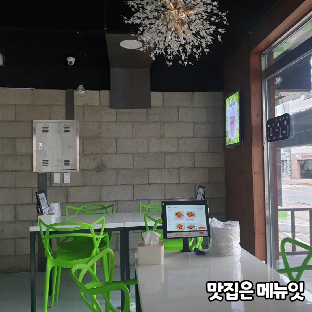  신설원맥주 구미점 호프집 테이블오더 메뉴잇 설치 사례