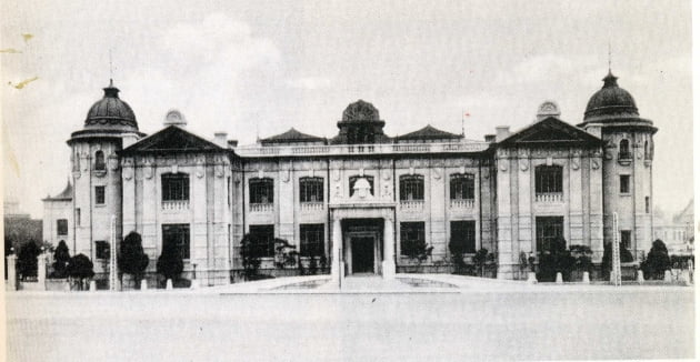 1921년 조선은행 본관