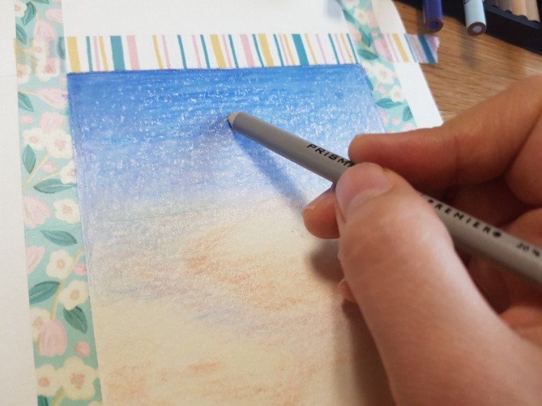 겨울 그리기 눈쌓인 겨울 나뭇가지 20
