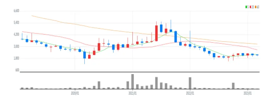 캐스텍코리아 월봉