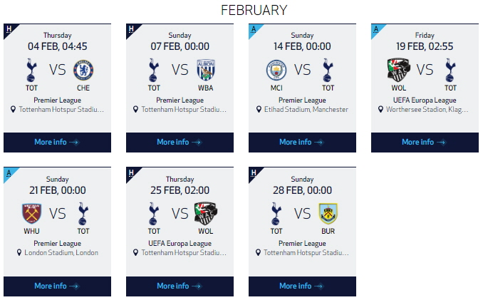 토트넘 남은 경기일정토트넘 남은 경기일정및 손흥민 5