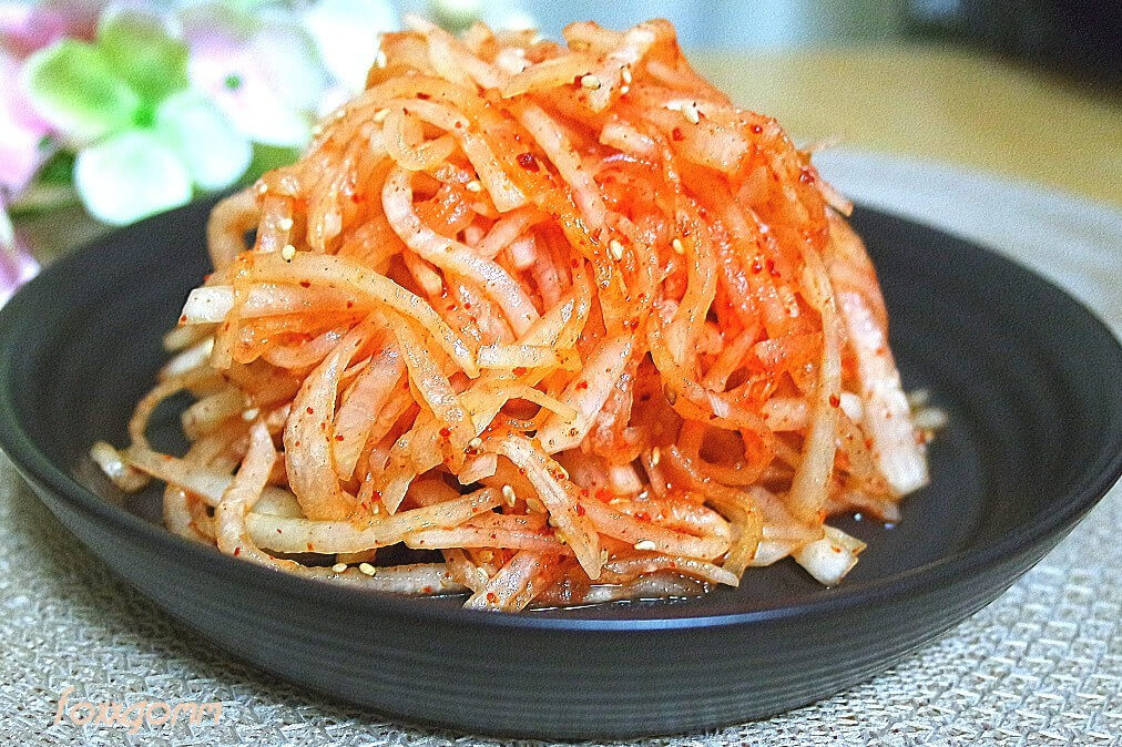 무 생채비빔밥의 탁월한 효능3