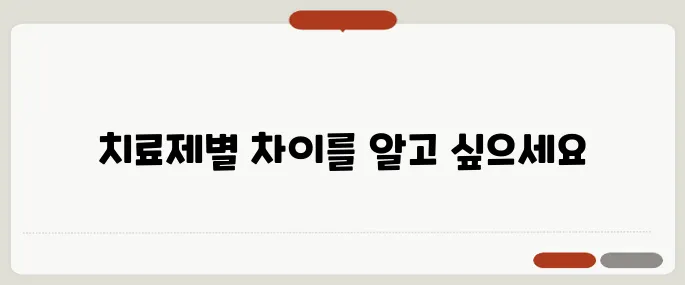 고혈압 치료제 종류별 효과 차이