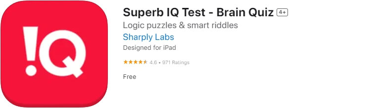 Superb IQ Test - Brain Quiz