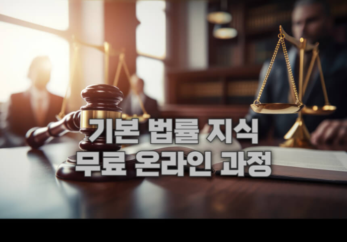 기본 법률 지식 온라인 과정