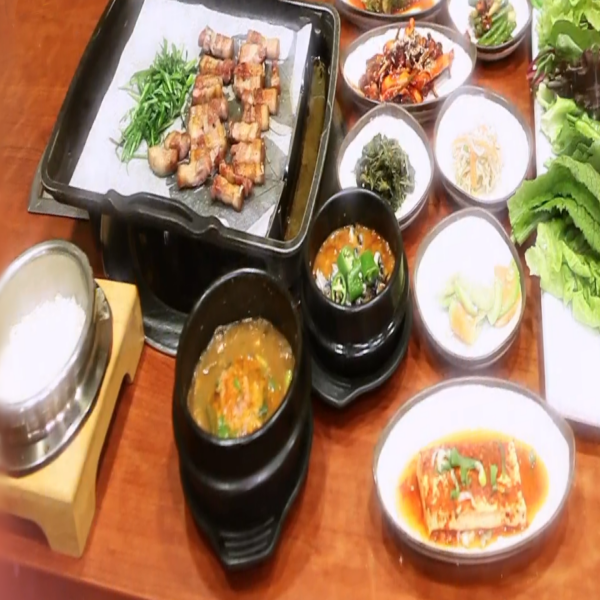  성남 갈현동 맛집 여울목 생생정보 우렁쌈밥 & 참나무 바비큐