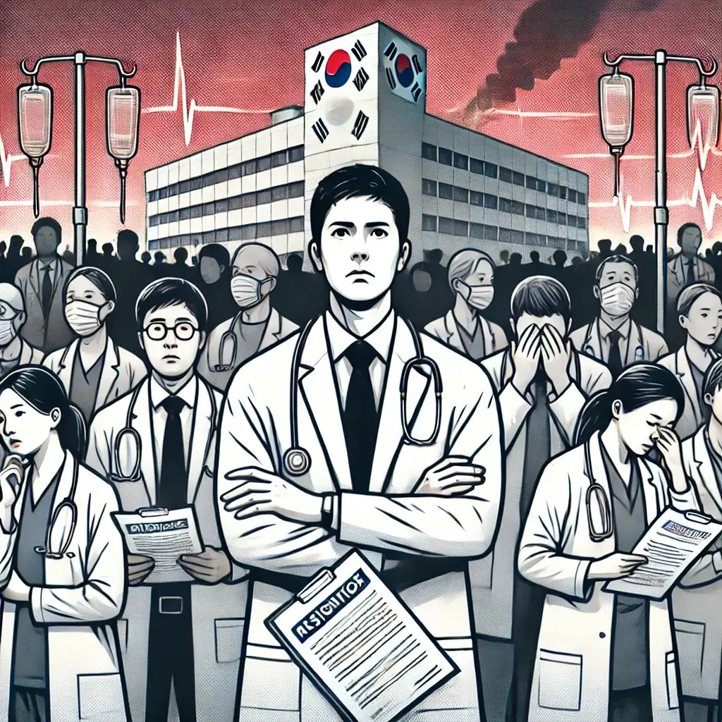 전공의 7648명 사직 처리
