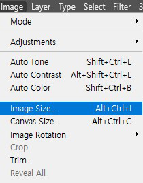 image size 선택 방법