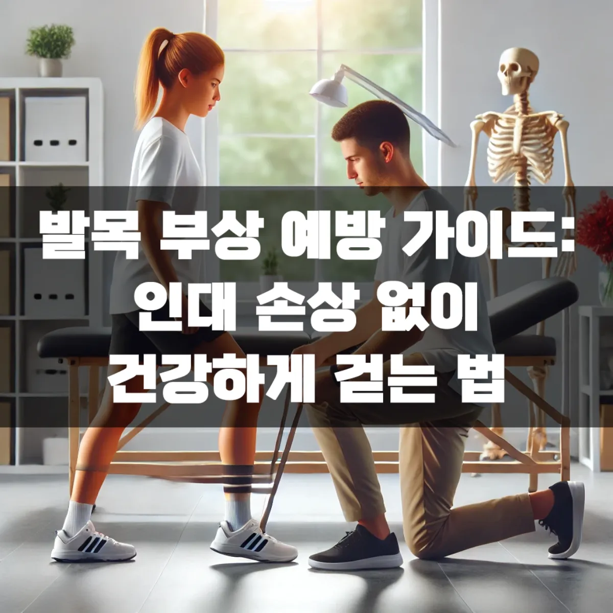 발목 부상 예방 가이드: 인대 손상 없이 건강하게 걷는 법