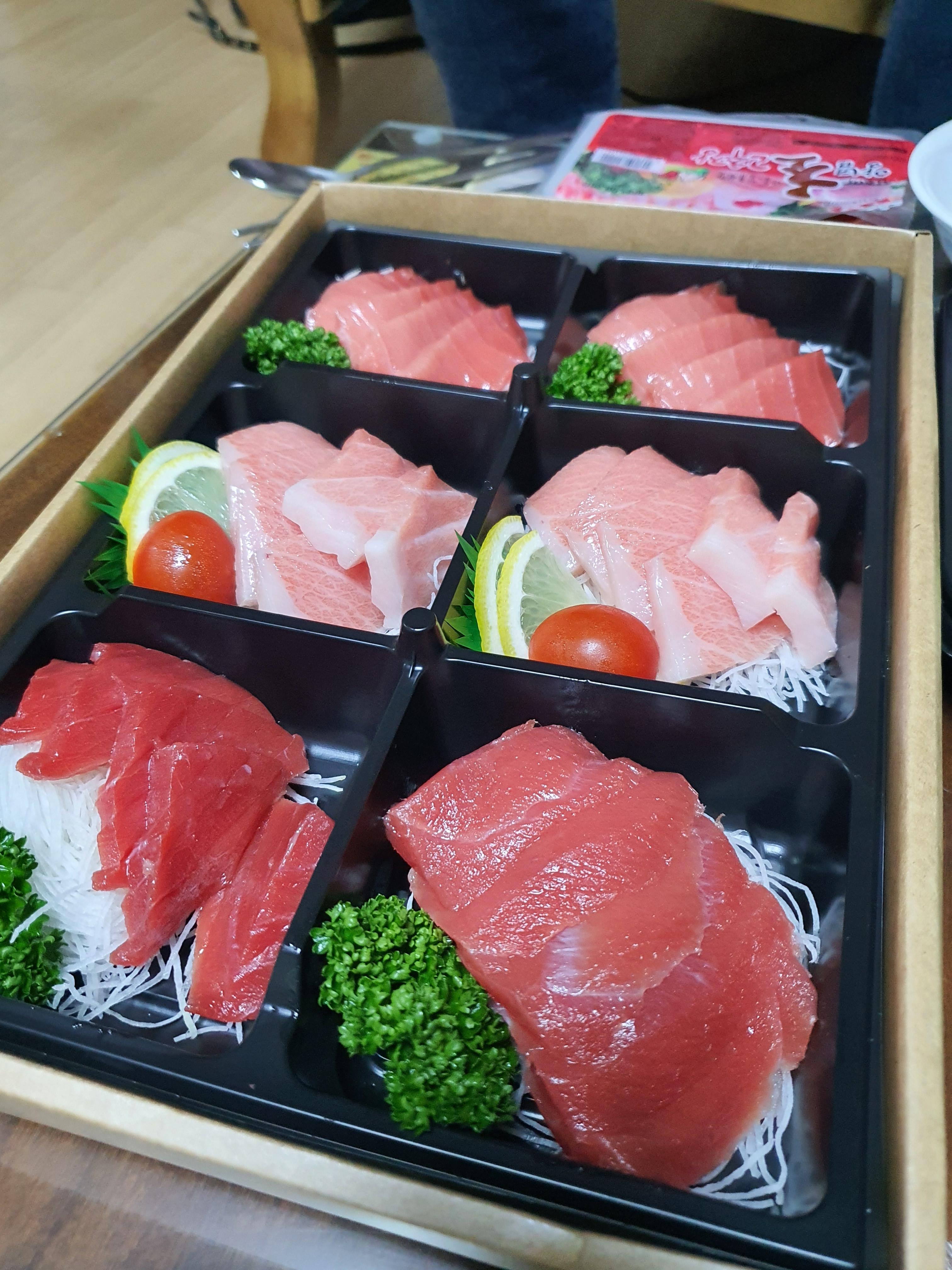  통영문참치 거제본점 참치회 식사 후기 및 포장