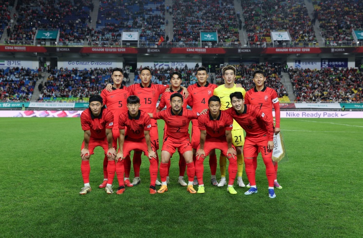 한국 대표팀의 2차 예선전 준비 