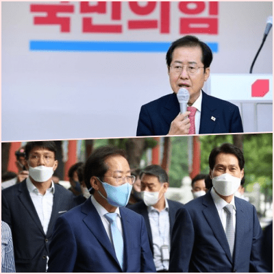  홍준표 대구시장 출마, 국민의힘 공천 기준 완화한다.