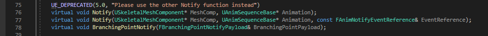 Unreal C++ AnimNotify 사용 하기