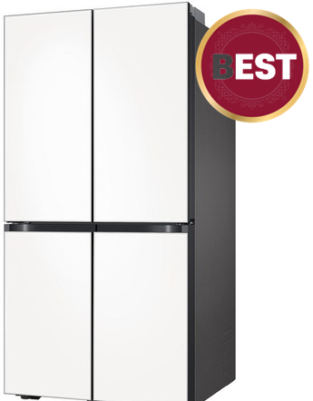  RF85C90F1W6 삼성전자 비스포크 4도어 냉장고 완벽한 저장과 세련된 디자인