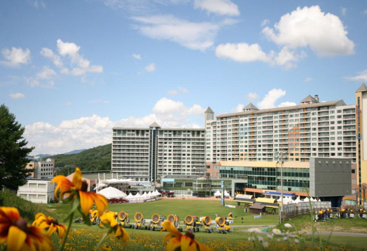  정선호텔 // 산속이라 공기도 좋고 가격대비 저렴한 웰리힐리 파크 리조트 (Welli Hilli Park Resort)