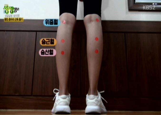 다리혈자리사진