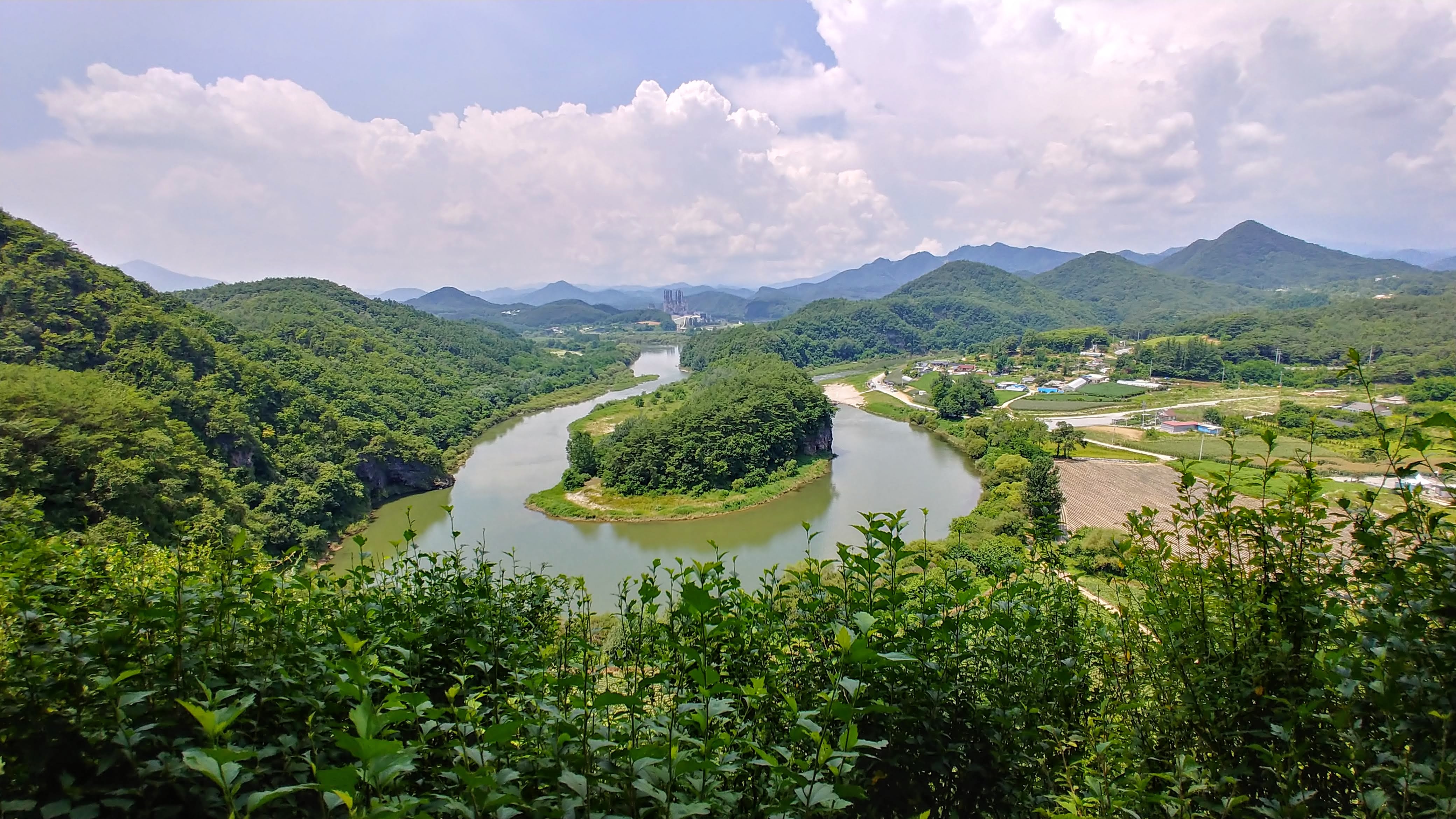 한반도 지형 이미지