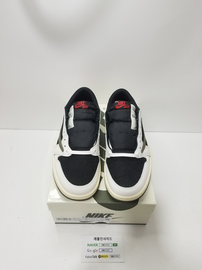  [AIR JORDAN] 트래비스 스캇 x 에어조던1 로우 올리브 DZ4137-106 남녀공용 (PK공장)