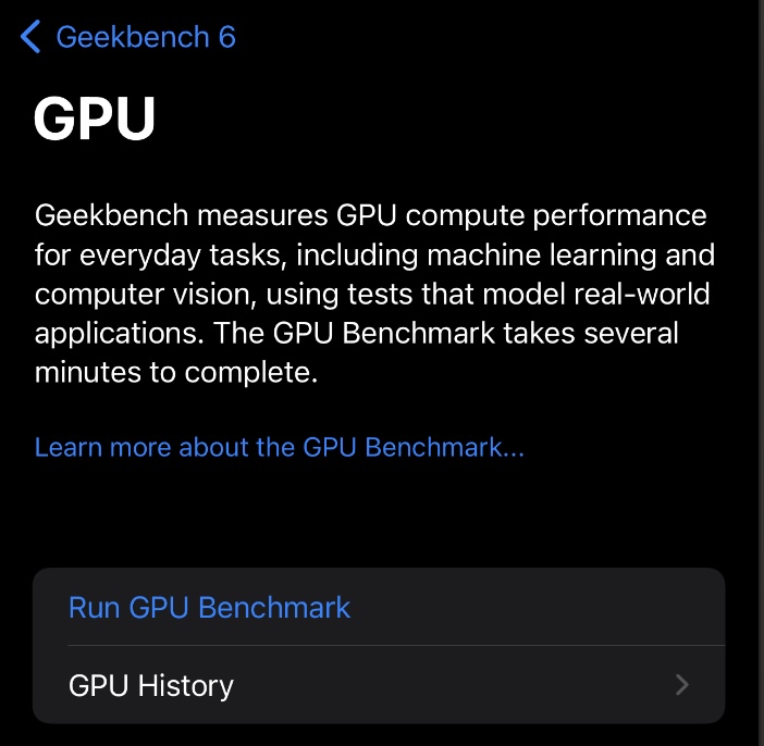 아이폰 15 프로 맥스 GPU Benchmark