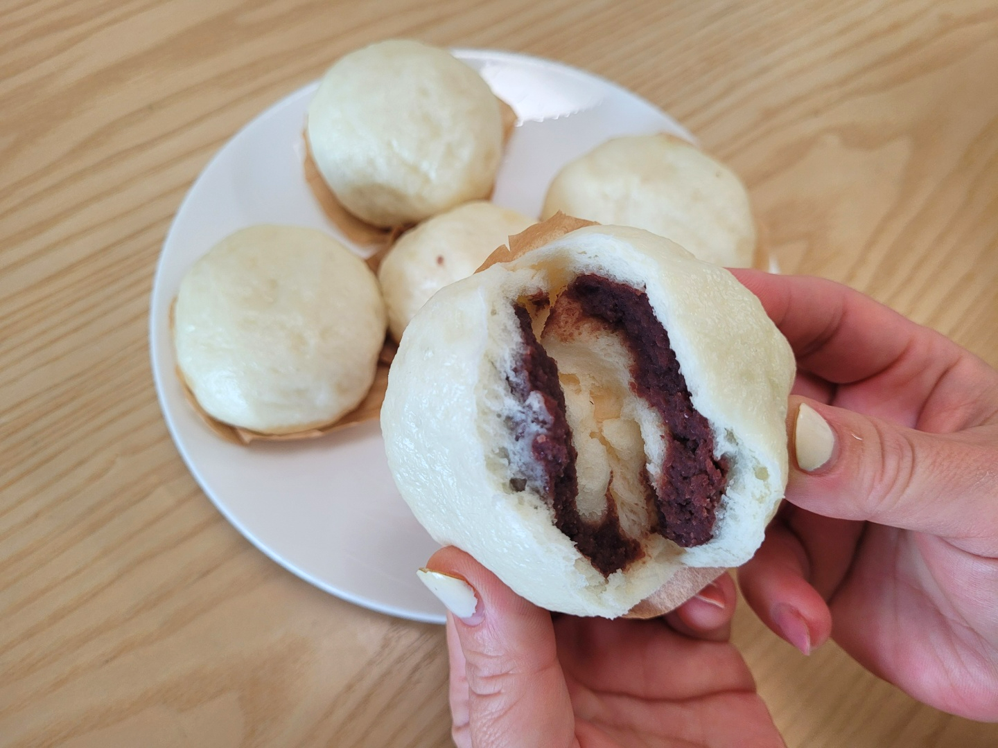 찐빵 반죽 만들기&#44; 진주 수곡빵집 팥앙금 만드는법