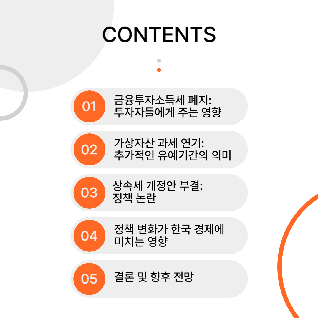 금융투자소득세 폐지와 가상자산 과세 연기