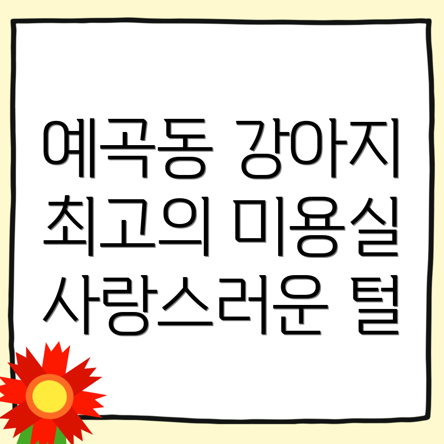 강아지 미용실