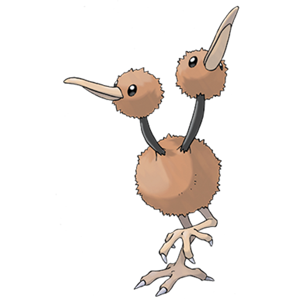  [포켓몬도감]  No. 084 두두 Doduo #084