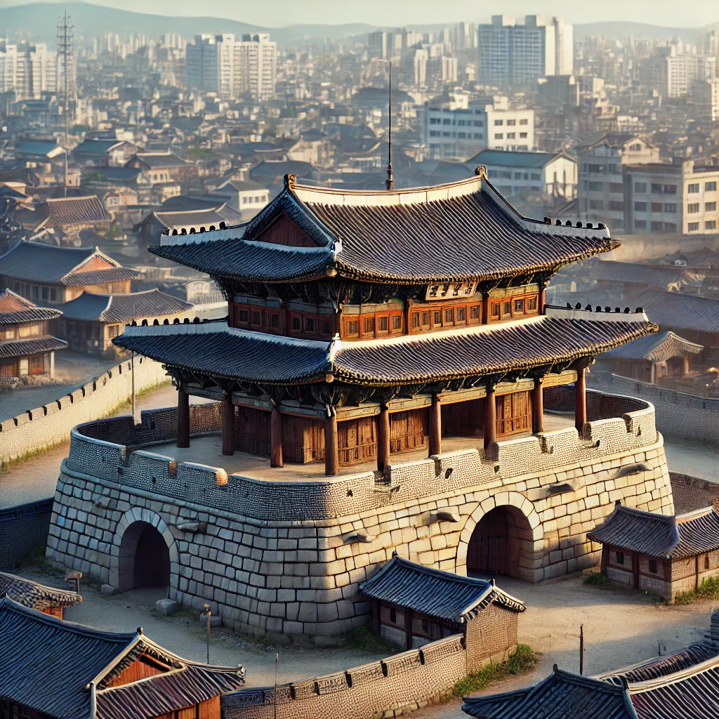 수원 화성 장안문 이미지