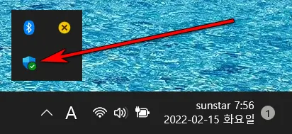 윈도우 디펜더 아이콘 사라짐 문제 해결 한가지 방법_4