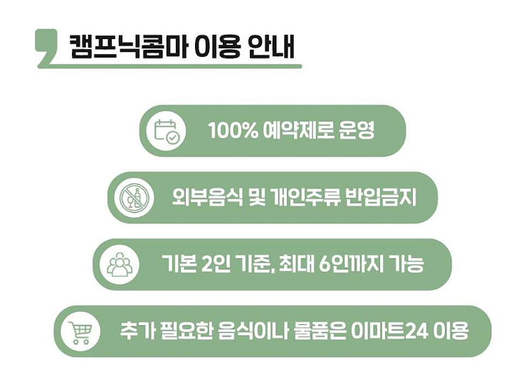 합천 씨파크 워터파크 캠프닉 콤마 핫썸머 시즌 예약 가격 주차