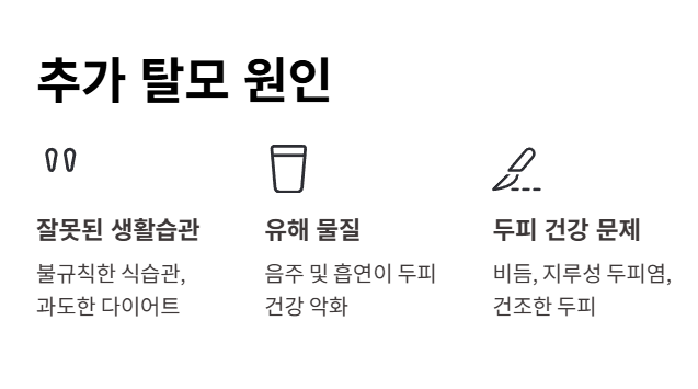 탈모 원인 2