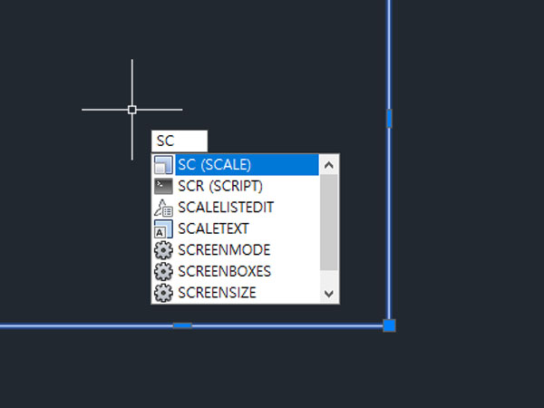 오토캐드 스케일 조절