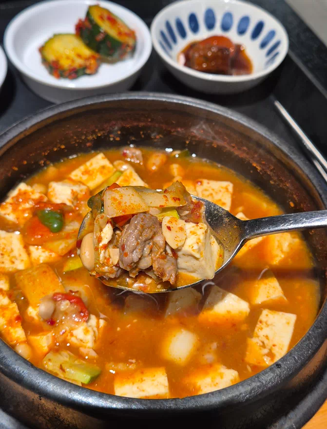 소고기된장찌개-건더기