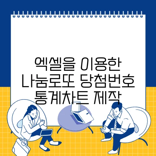엑셀을 이용한 나눔로또 당첨번호 통계차트 제작