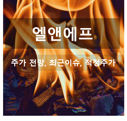 오늘 이슈 반영 주가목표 및 엘앤에프 전망