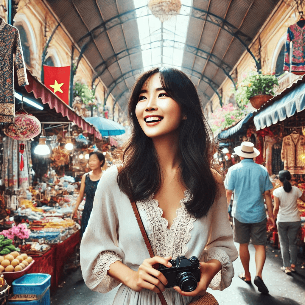 베트남 호치민 벤탄시장