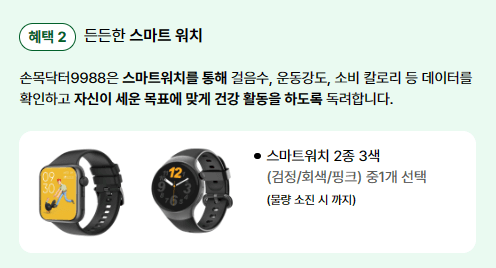 2024년 손목닥터9988 신청방법