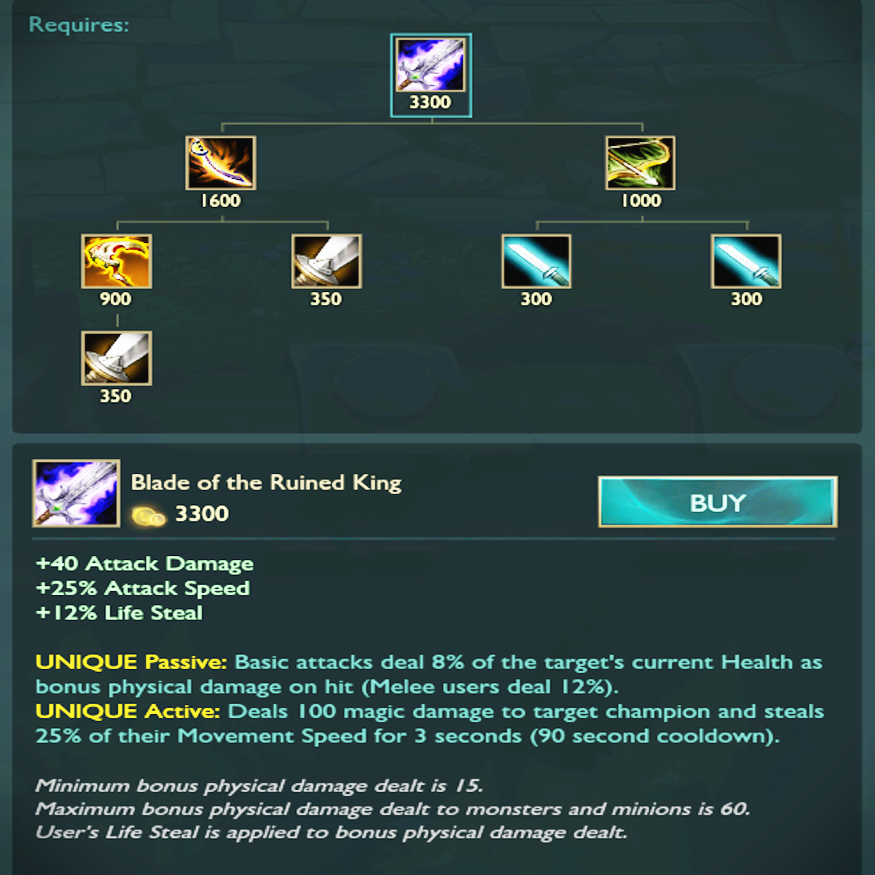  롤 패치노트 10.5 PBE #3 몰락한 왕의 검, 죽음의 무도 변경