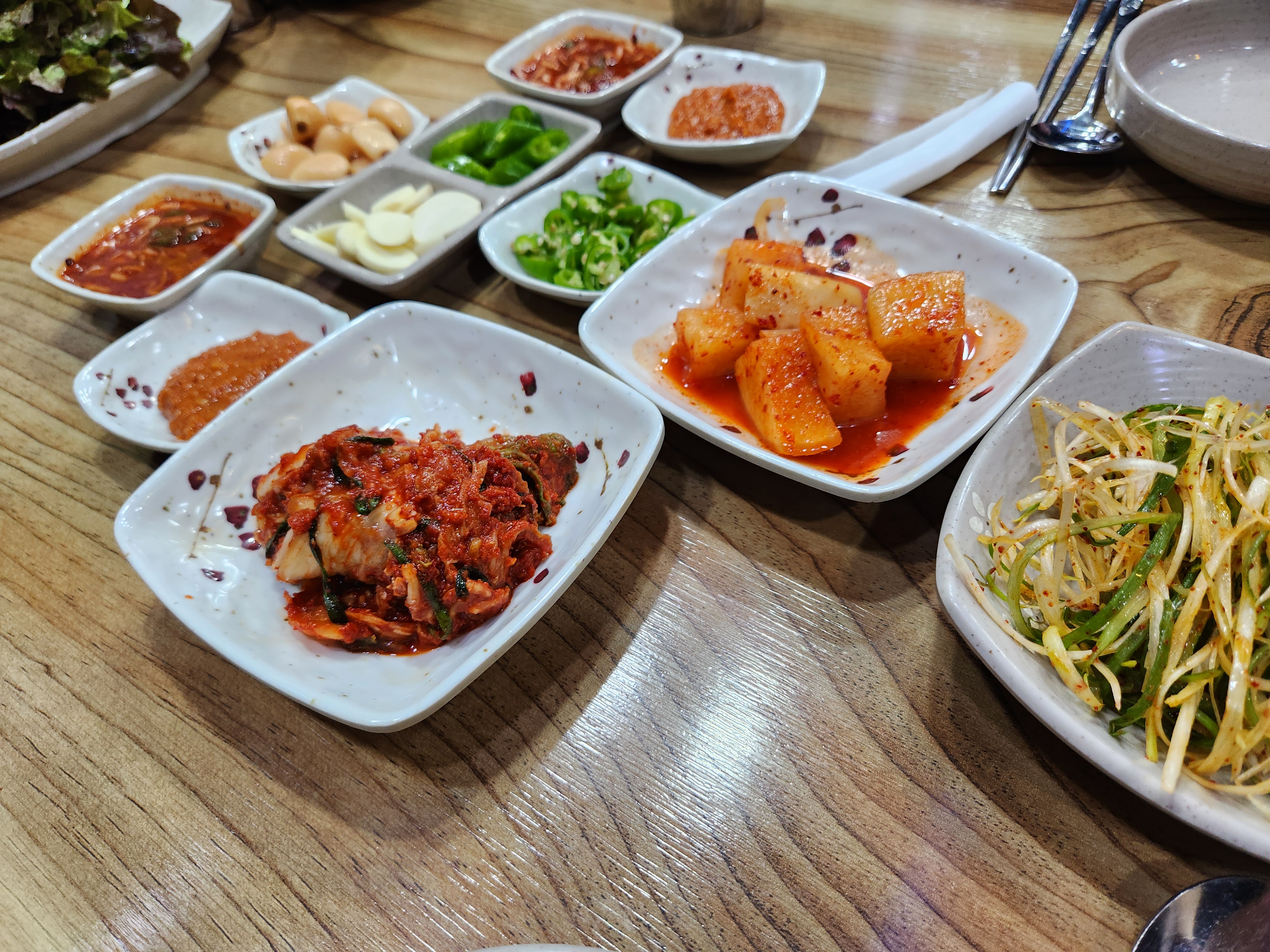 용인순대-밑반찬-세트