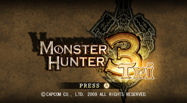  WII WBFS - Monster Hunter Tri (EUROPE / 유럽판 게임 다운로드)