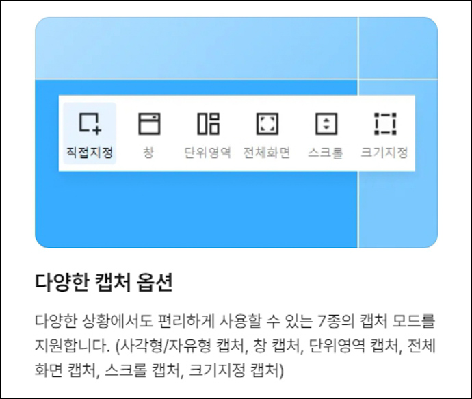 알캡처-캡처-옵션