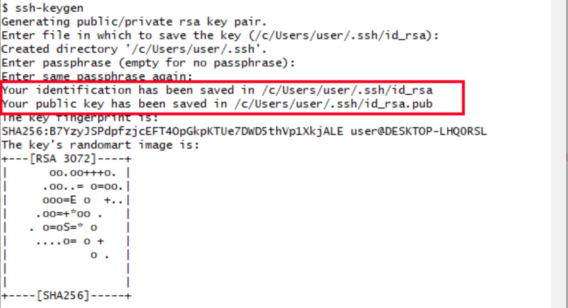 SSH 생성 및 GitHub 연결