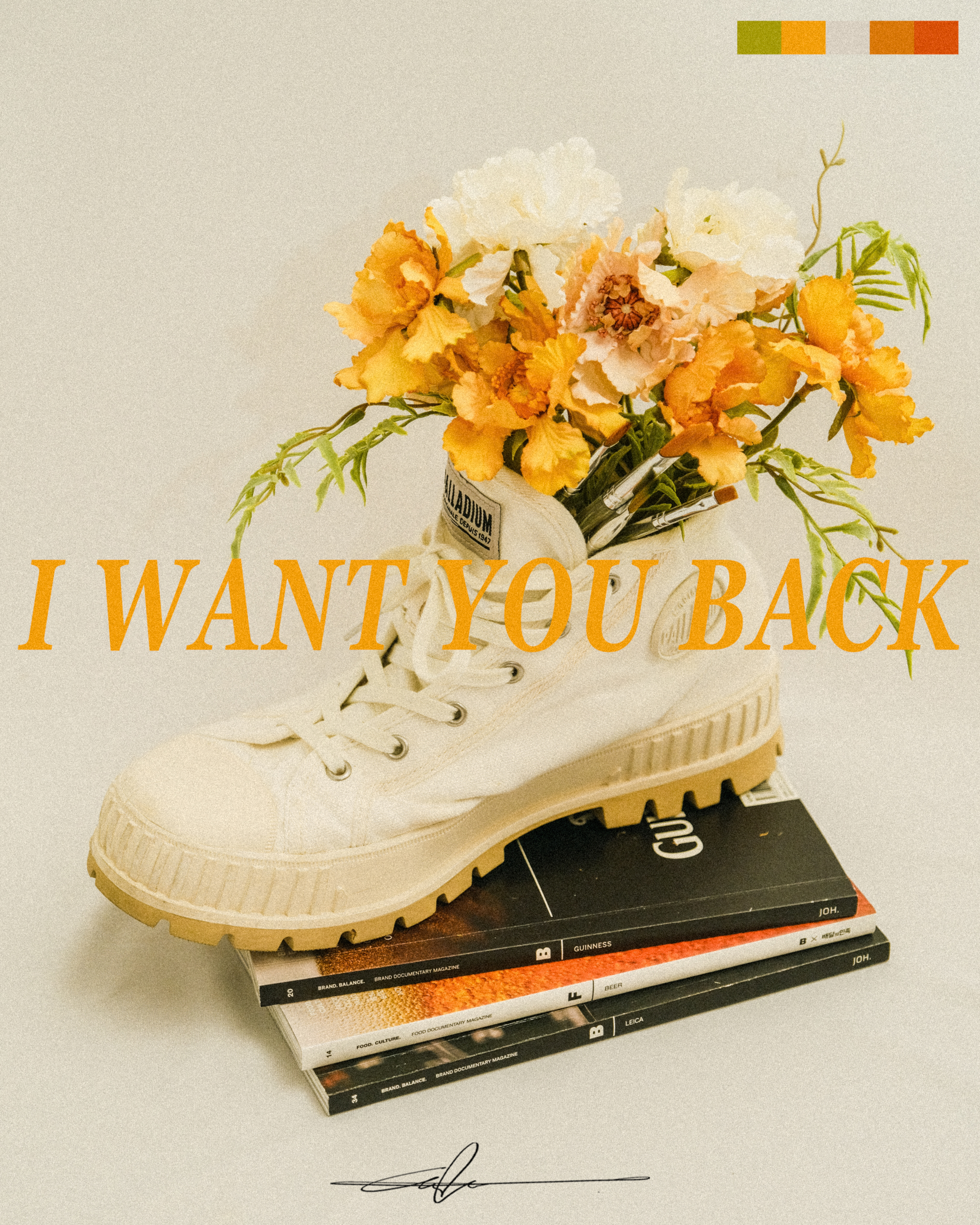  #f29f05  I WANT YOU BACK