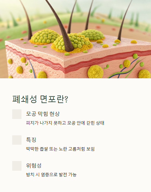 폐쇄성 면포란?