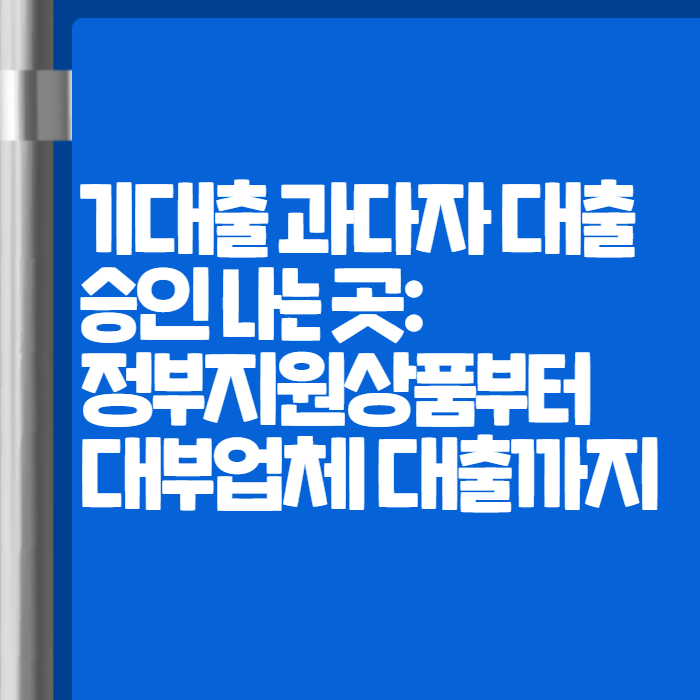 기대출 과다자 대출 001